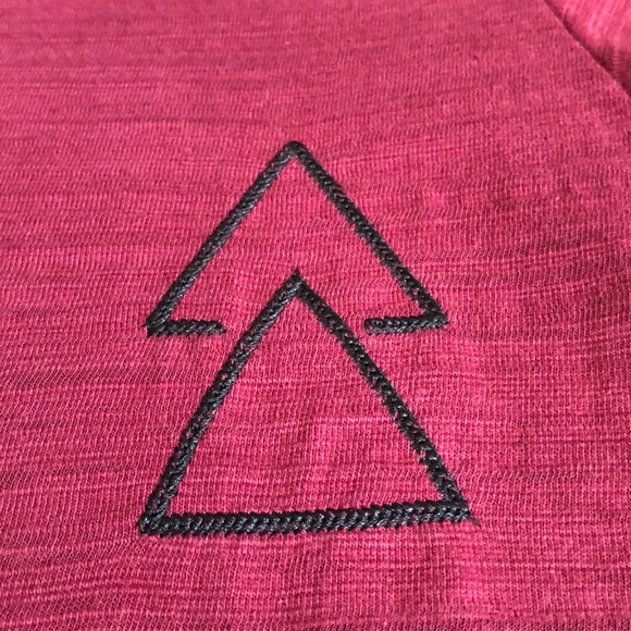 Sovereign Code Cotton Knit Top Red Size Small - Picture 5 of 7